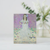 Mäda Primavesi door Gustav Klimt Briefkaart (Staand voorkant)