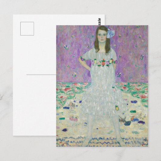 Mäda Primavesi door Gustav Klimt Briefkaart (Voorkant / Achterkant)