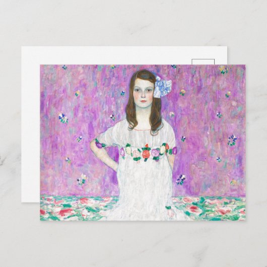 Mada Primavesi door Gustav Klimt die kunstwerk sch Briefkaart (Voorkant / Achterkant)