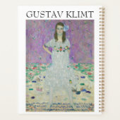 Mäda Primavesi door Gustav Klimt Planner (Achterkant)