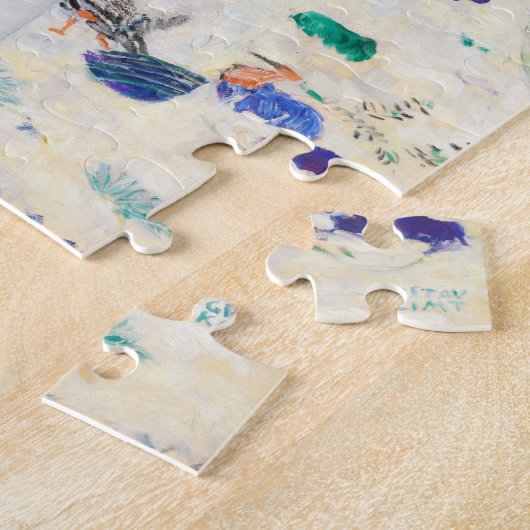 Mada Primavesi Gustav Klimt Masterstuk Art Legpuzzel (Zijkant)