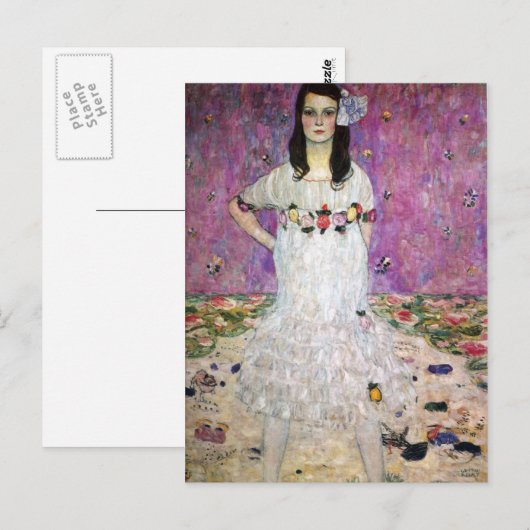 Mada Primavesi van Gustav Klimt Briefkaart (Voorkant / Achterkant)