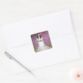 Mada Primavesi van Gustav Klimt Vierkante Sticker (Envelop)