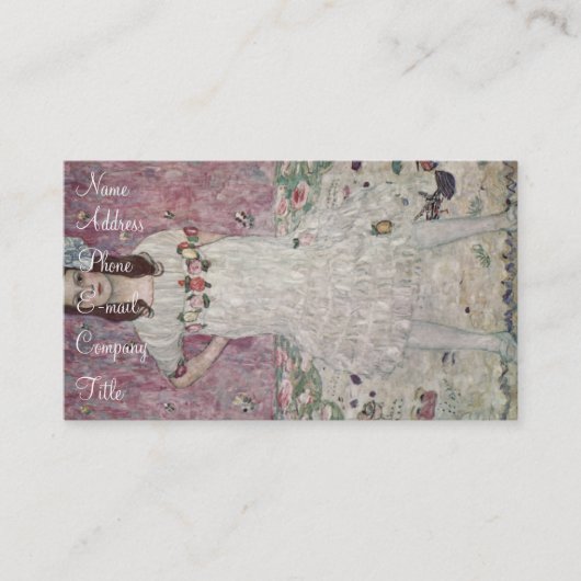 "Mada Primavesi" Visitekaartje (Voorkant)