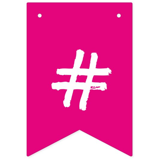 #mADaboutMEL / Bae2Bez-banner Vlaggetjes (Eerste vlag)