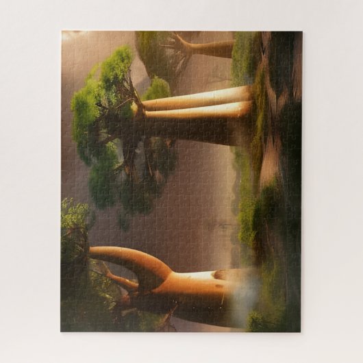 Madagascar Baobab Forest Fantasy   Legpuzzel (Verticaal)