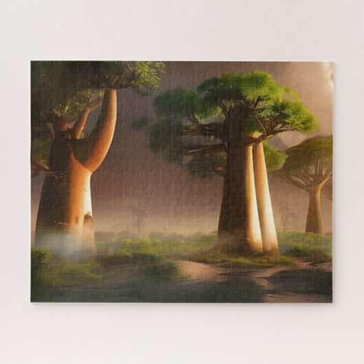 Madagascar Baobab Forest Fantasy   Legpuzzel (Horizontaal)