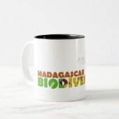 Madagascar Biodiversity Centre Tweekleurige Koffiemok (Voorkant links)