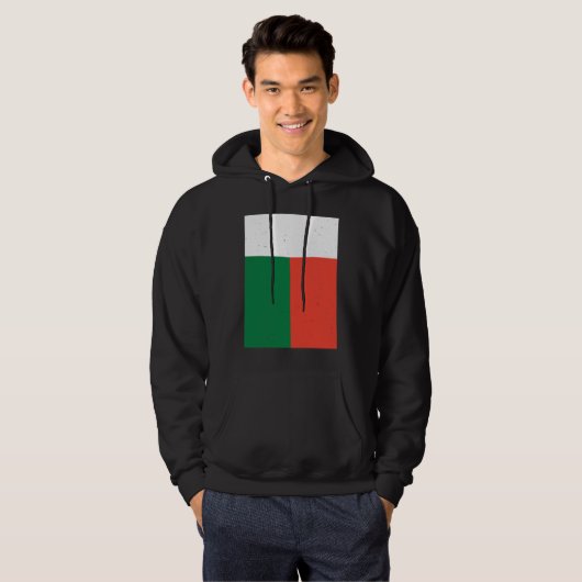 Madagascar Flag Malagasy Pride Hoodie (Voorkant volledig)