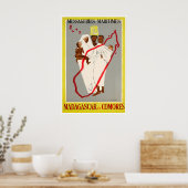 Madagascar Kunst Reisposter Afrika Print Thuis (Keuken)
