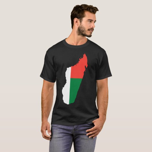 Madagascar Nation T-Shirt (Voorkant volledig)