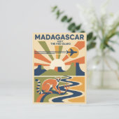 Madagascar Reizen Briefkaart (Staand voorkant)