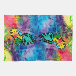 Madagascar Splash Cropped Hand Towel Theedoek