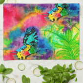 Madagascar Splash Hand Towel Theedoek (Gevouwen)