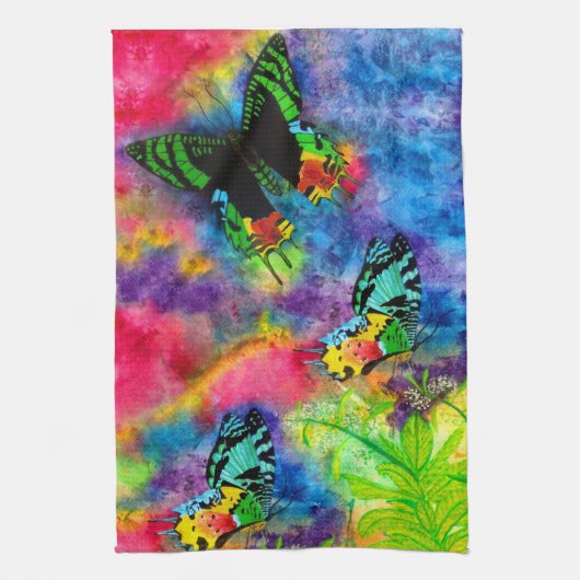 Madagascar Splash Hand Towel Theedoek (Verticaal)