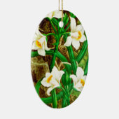 Madagascar Vanilla Orchid Keramisch Ornament (Rechts)