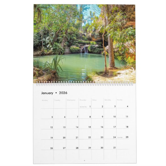 Madagaskar 2026 kalender (Jan 2026)