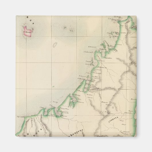 Madagaskar - Afrika 55 Magneet (Voorkant)