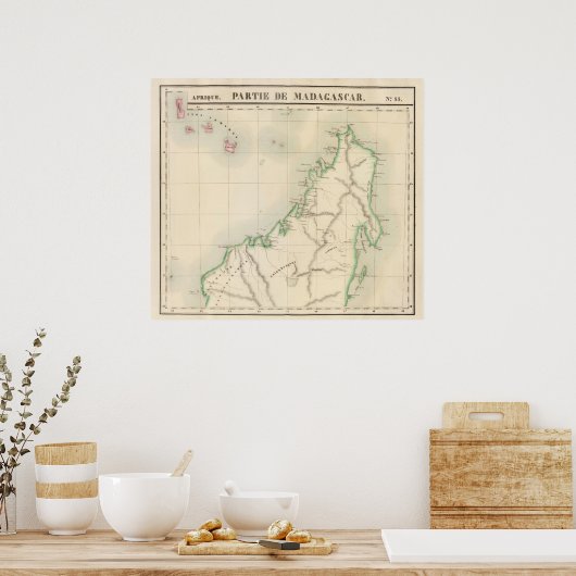 Madagaskar - Afrika 55 Poster (Keuken)