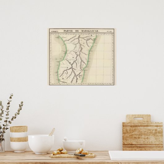 Madagaskar - Afrika 56 Poster (Keuken)