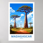 Madagaskar Afrika Reisprint Poster (Voorkant)