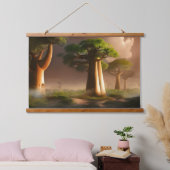 Madagaskar Baobab Forest Fantasy Hangend Wandkleed (Slaapkamer)