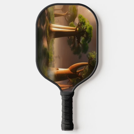 Madagaskar Baobab Forest Fantasy Pickleball Paddle (Voorkant)
