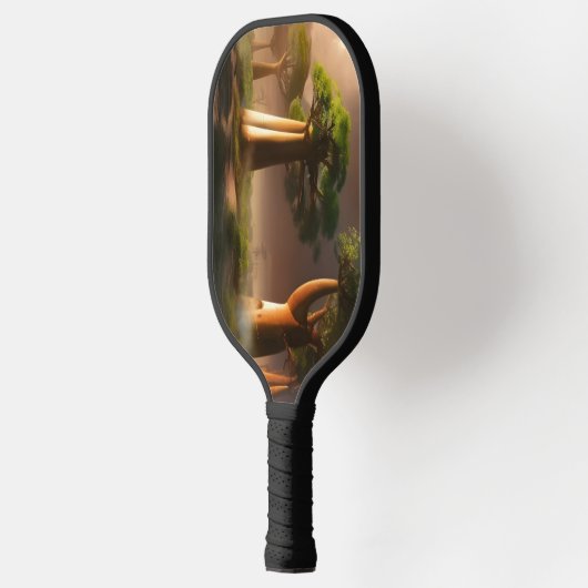 Madagaskar Baobab Forest Fantasy Pickleball Paddle (Links)