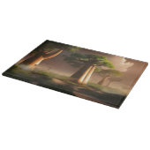 Madagaskar Baobab Forest Fantasy Snijplank (Hoek)