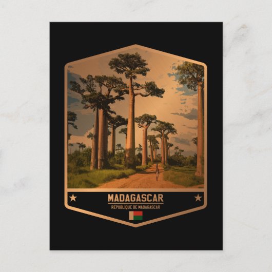 Madagaskar Briefkaart (Voorkant)
