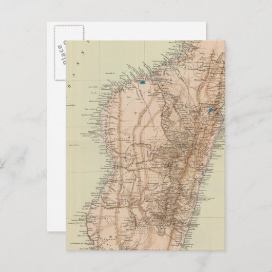 Madagaskar Briefkaart (Voorkant / Achterkant)