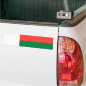 Madagaskar Bumpersticker (Op Truck)