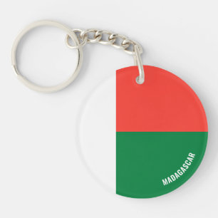 Madagaskar Flag Charming Patriotic Sleutelhanger