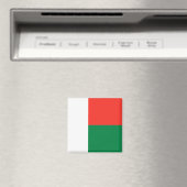 Madagaskar Flag Magnet (Insitu (Vaatwasser))