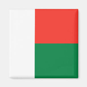 Madagaskar Flag Magnet