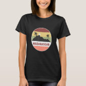 Madagaskar-gebergte en -palmen t-shirt (Voorkant)