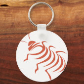 Madagaskar Hissing Cockroach Sleutelhanger (Voorkant)