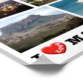 Madagaskar - I Love - Poster (Hoek)