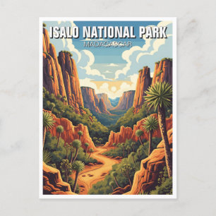 Madagaskar Isalo National Park Reizen Briefkaart