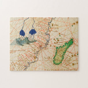 Madagaskar-kaart Legpuzzel