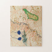 Madagaskar-kaart Legpuzzel (Verticaal)