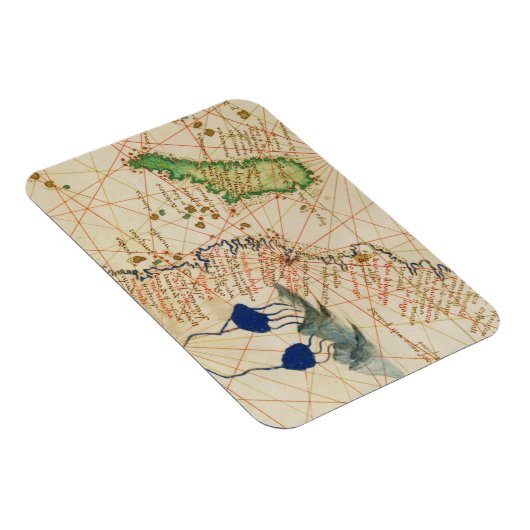 Madagaskar-kaart Magneet (Rechterzijde)