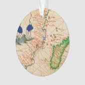 Madagaskar-kaart Ornament (voorkant)