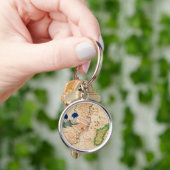 Madagaskar-kaart Sleutelhanger (Hand)