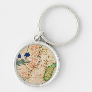 Madagaskar-kaart Sleutelhanger