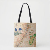 Madagaskar-kaart Tote Bag (Voorkant)