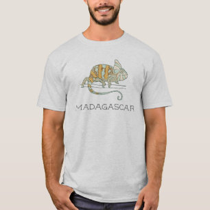 Madagaskar-kameleon, mannen t-shirt