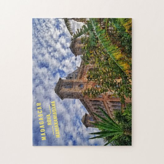 Madagaskar - Kasteel in het Oerwoud Legpuzzel (Verticaal)