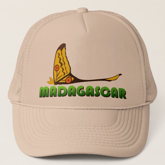 Madagaskar komeetmot trucker pet (Voorkant)