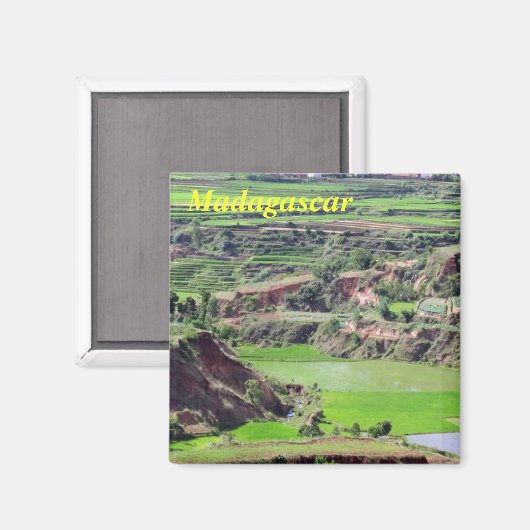 Madagaskar magneet (Voorkant / Achterkant)